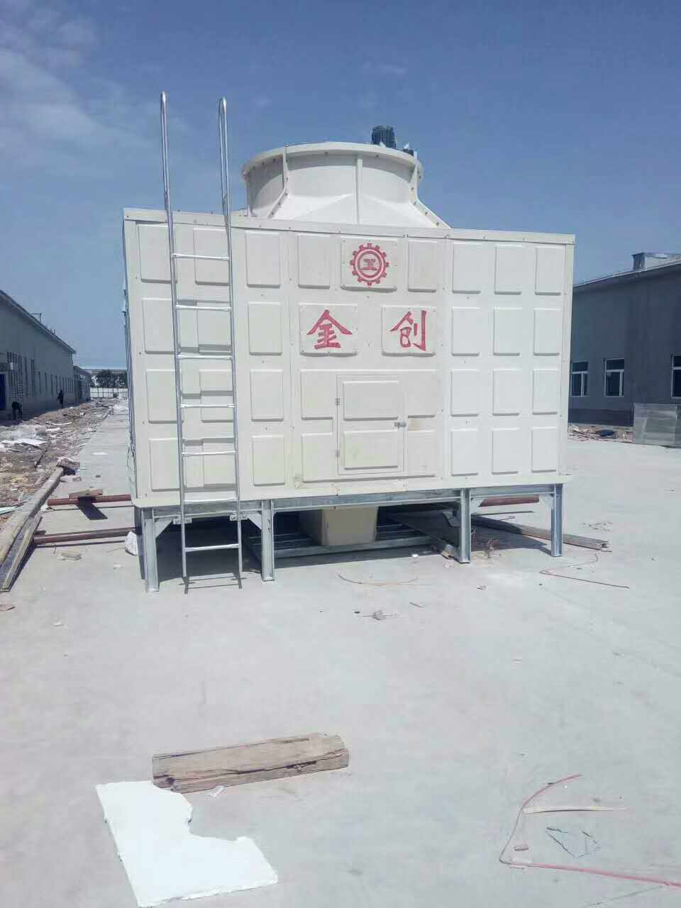金创JCR系列河南郑州低噪音横流式方型组合式冷却塔厂家直销